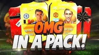 OMG Hazard & Di Maria in a Pack Открытие набора FIFA 15 Hunting SIF David Silva Открытие набора FUT 15