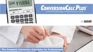 Calculated Industries 8030 Conversion Calculator | $100k Bonuses in Description