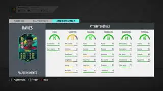 86 Alphonso DAVIES PLAYER MOMENTS SBC FIFA 20