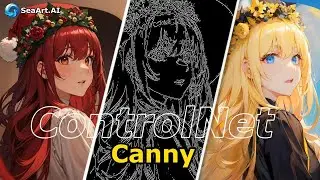 ControlNet Tutorial - The Application of Canny