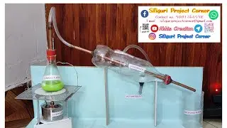 Distillation of water #distillationofwater#distillation#waterdistillation# #chemistryproject