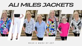 Wear a work of Art with Ali Miles Jackets from FourSeasonsDirect
