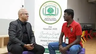 Джейден Марио Фонсека &mdash; мировой рекордсмен по устному счёту (MCL Book of Mental Math World Records)