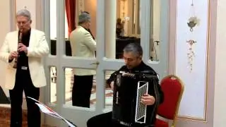 J.S. Bach BWV 529 arranged for Voice Flute and Accordion - 2nd mov't [new mix]