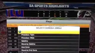 Sam missed chip shot.