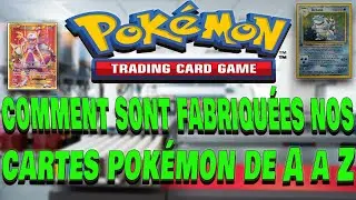 POKEMON-Comment sont fabriquées nos cartes Pokémon ??!!  #pokemon