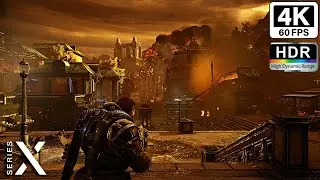 Gears 5 Gameplay (Xbox SX 4K 60FPS HDR) Ultra High Definition | PT BR