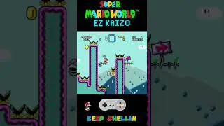 Keep Shellin - EZ Kaizo #nintendo #retro #mario #retrogaming #supermarioworld #gaming #smw