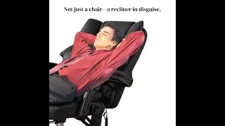 Ergonix Office Chair with heat massage functions