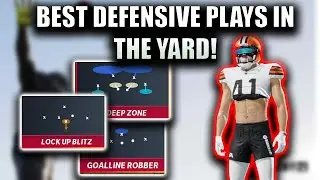 THE BEST DEFENSIVE PLAYS TO RUN ON THE YARD! MADDEN 21 THE YARD!