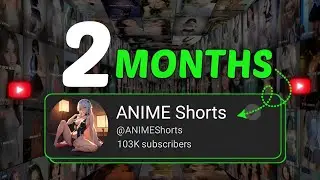 I Run A ANIME Shorts Channel For 2 MONTHS (Can I Get 10 Million Views?)
