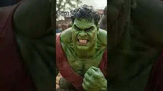part 2.MAA ne danda mara hulku ko... #hulk #comedy #funny #ai