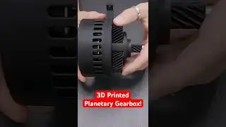 3D Printed Two Stage Planetary Gearbox! - Details in Description #3dprinting #gearbox