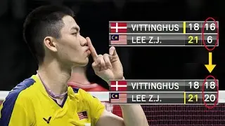 Lee Zii Jia's INSANE COMEBACK against Hans-Kristian Vittinghus