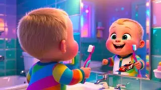 Brushy Wroom Car Jam! | Teeth Brushing Nursery Rhyme for Kids