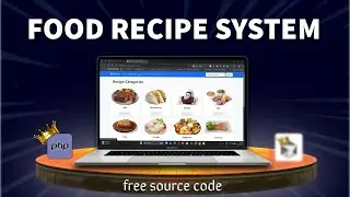 Food Recipe System (must watch 🤯) | Free Source Code #phpprojects
