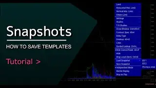 Snapshots | How to use chart templates