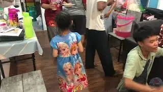 Makan Besar Bersama Keluarga Besar di Kampung Pakuh Sempena Hari Kaamatan/Gawai