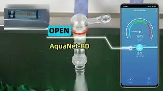 Smart Water Valve Remote Control | Automatic Flow Management with AquaNet-BD