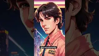 What if Christian Bale was a retro anime #anime #retro #sigma