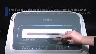 KOBRA 270 TS Professional shredders with touch screen, medium size offices