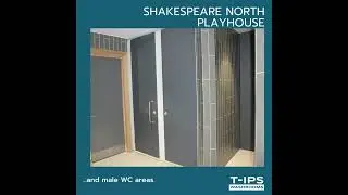 T-IPS Shakespeare North Playhouse Washroom Case Study
