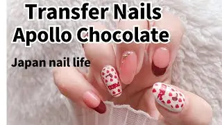 transfer nail with regular polish