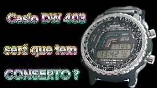 desmontei um Casio DW403 : o que h&aacute; dentro desse G-shock raro?