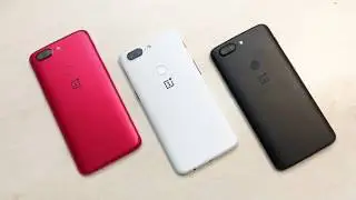 OnePlus 5T vo v&scaron;etk&yacute;ch farb&aacute;ch (prv&yacute; kontakt)