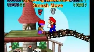 Super Smash Bros. (N64) - Shell Stack Glitch (Green and Red Shell)