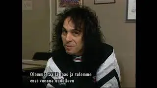 Ronnie James Dio 1986 Rare Interview (Finnish TV) Sacred Heart Tour