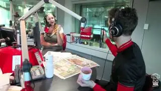 Charlie Pickering discusses bike riding with Kate Langbroek