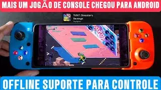 TMNT: Shredder's Revenge &mdash; JOG&Atilde;O de Console no CELULAR, OFFLINE e com SUPORTE a CONTROLE!