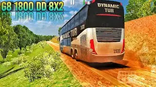 🚌world bus driving simulator gameplay😰G8 1800 DD 8X2 - AND