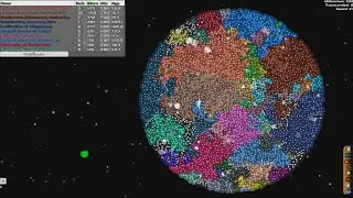 AI Only Timelapse: Micro Galaxy 4k | 4000 Stars 2 Million Years Simulation