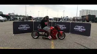 Cookie and his Grom at the Minnesota Garage Build Bike Show | Garage Build Interviews