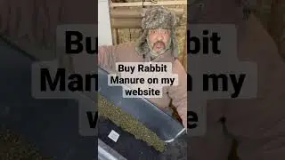 Rabbit Manure For Sale #rabbitmanure
