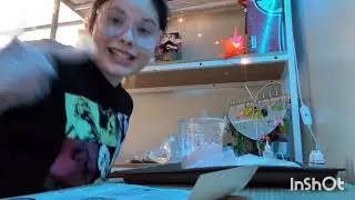 Making bath balm with my bath balm kit * chaos*