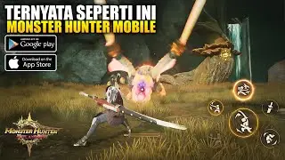 Ух ты! Новейшая мобильная игра Monster Hunter просто потрясающая! - Monster Hunter Outlanders (Mo...