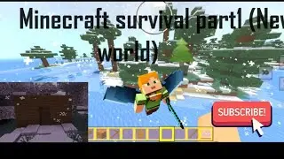 Minecraft Survival Kit 🔥 Part 1 | First Day Survival 😱 | ShailyGamer07
