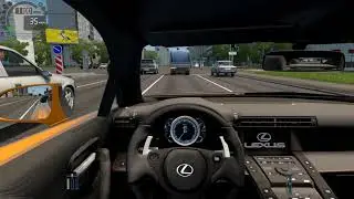 City Car Driving на Lexus LFA Nurburgring Edition, 