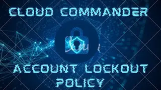 8. Account Lockout Policy