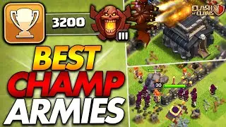 BEST TH9 PUSHING ATTACK STRATEGIES FOR CHAMPION LEAGUE | Clash of Clans