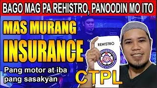 Paano kumuha ng insurance para sa pag re renew ng rehistro ng sasakyan CTPL insurance