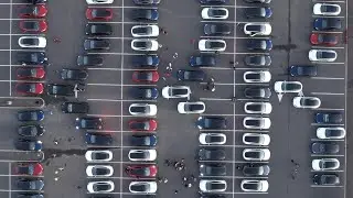 Tesla Drone video Light show RRR Oscar Naatu Naatu dance