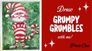 Full Drawing Tutorial - Grumpy Grumbles!