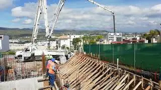 Apuntalamiento para muro de contenci&oacute;n