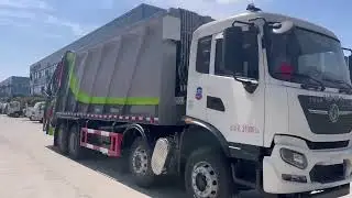 Dongfeng 8x4 20cbm Heavy Duty Compression Garbage Trucks for Municipal waste collection services