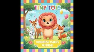 The Kind Lion 🦁 | Moral Story for Kids | Tiny Tots