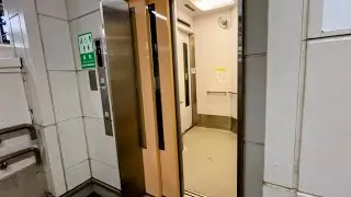 【日立】一ノ割駅のエレベーター HITACHI Elevator,Ichinowari Sta.